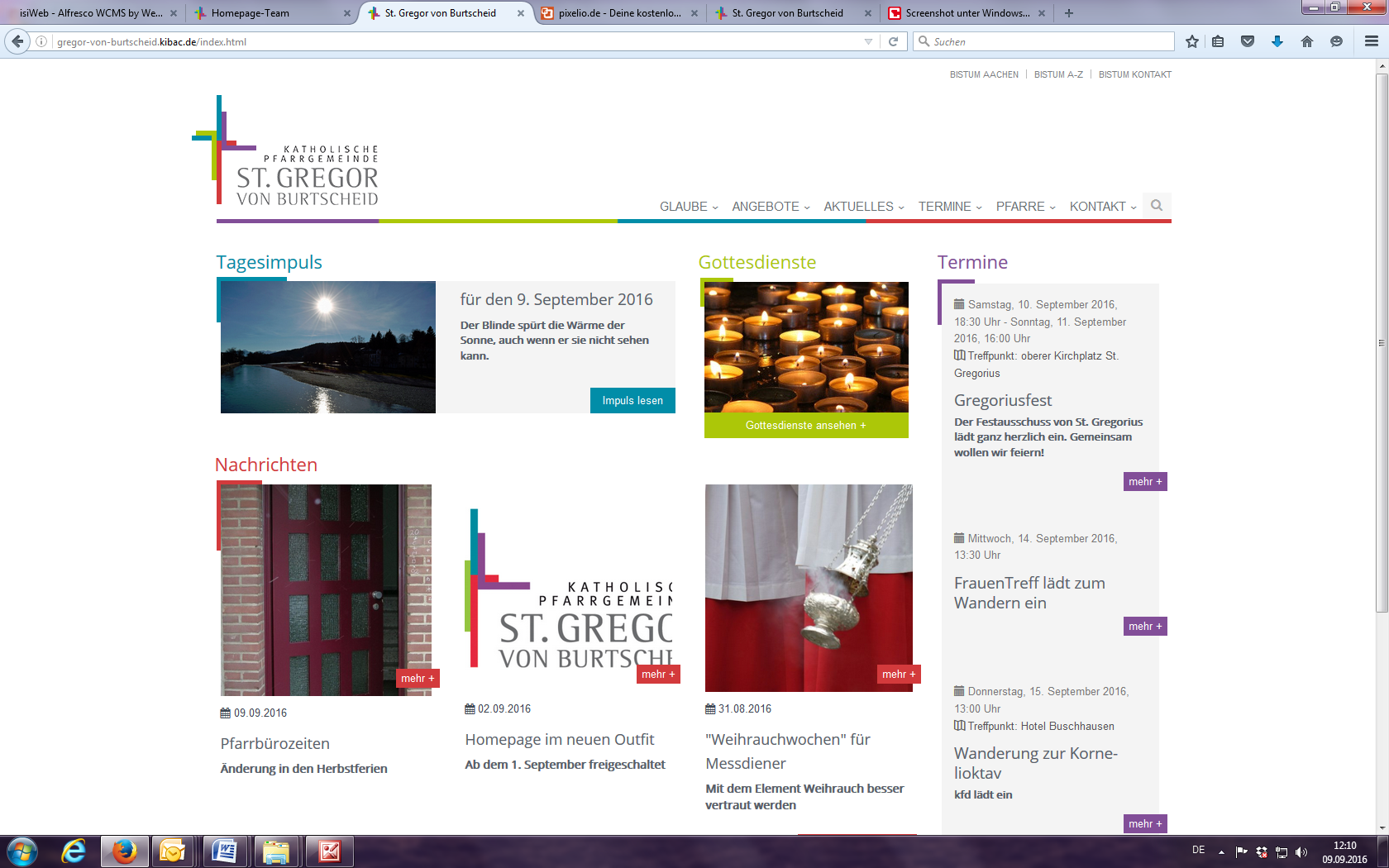 Screenshot Homepage (c) st-gregor-von-burtscheid.de (Ersteller: st-gregor-von-burtscheid.de)