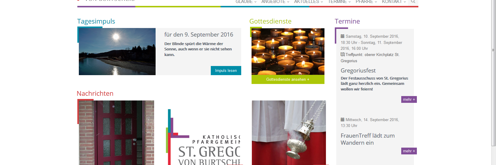 Screenshot Homepage (c) st-gregor-von-burtscheid.de