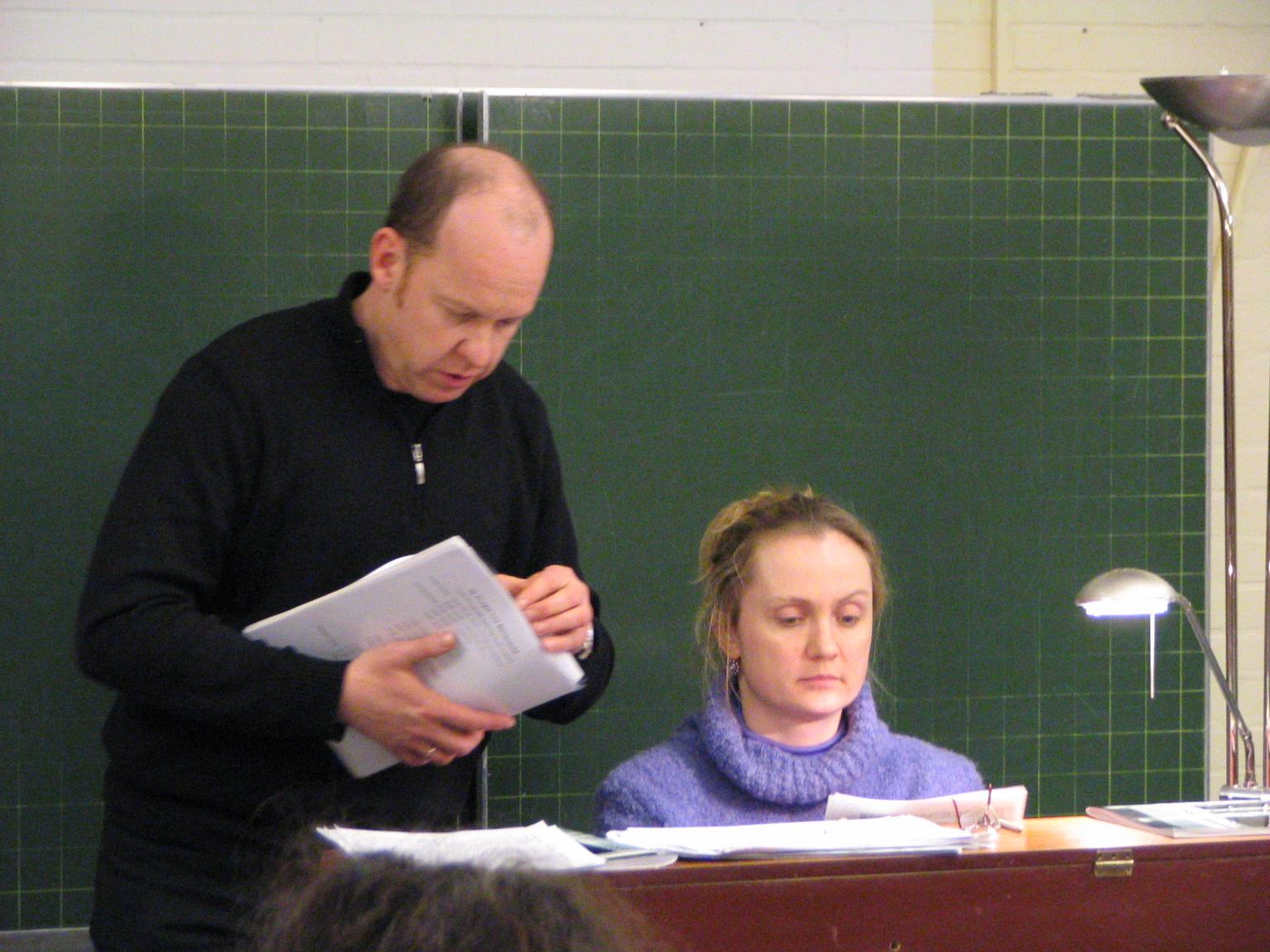 Günter Becker & Elo Tammsalu (c) Junger Chor St. Johann