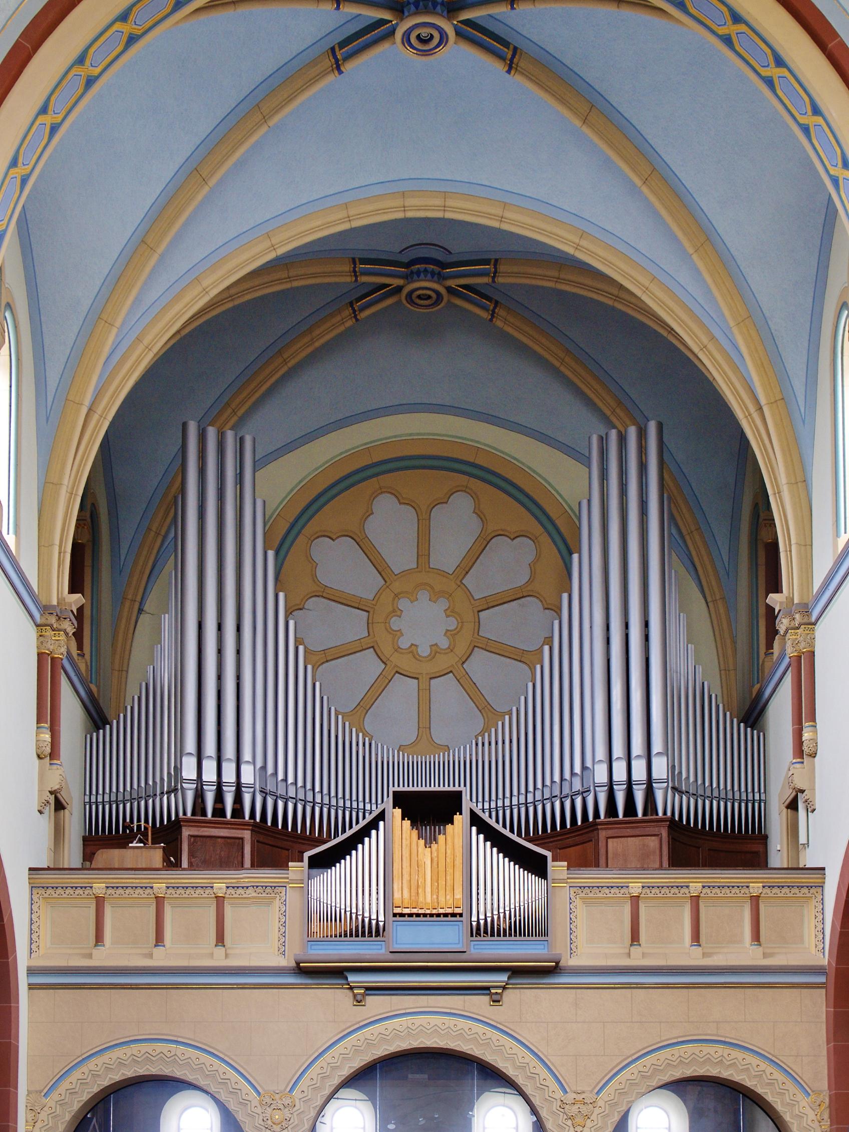 Orgel Herz Jesu (2020) (c) pfarreieigen Foto: Andreas Hoffmann