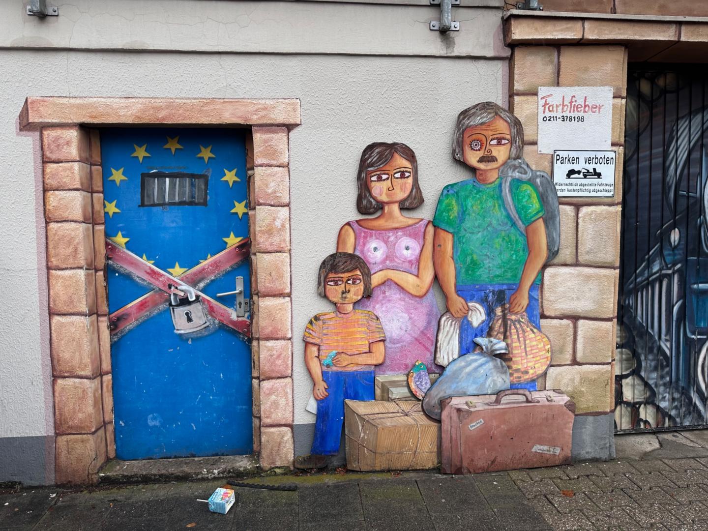 Graffiti in Düsseldorf (c) Stefan Rueben