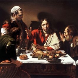 Michelangelo Merisi da Caravaggio: Abendmahl in Emmaus