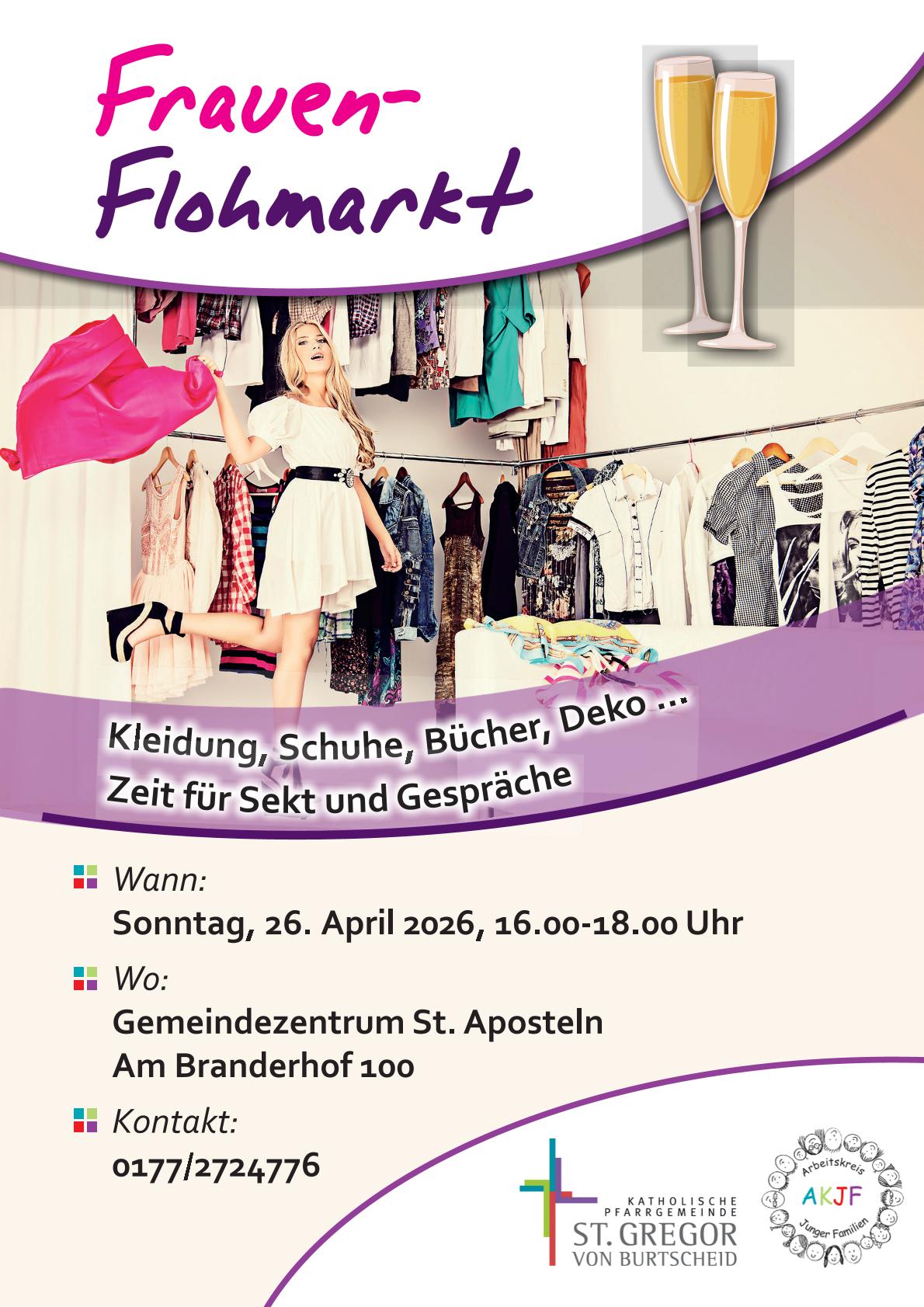 AKJF Frauentflohmarkt_Frühling2026 (c) AKJF
