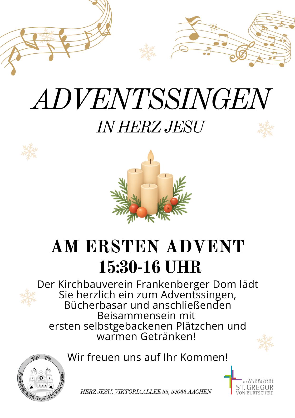 Adventssingen_Plakat_Kirchbauverein (c) Kirchbauverein