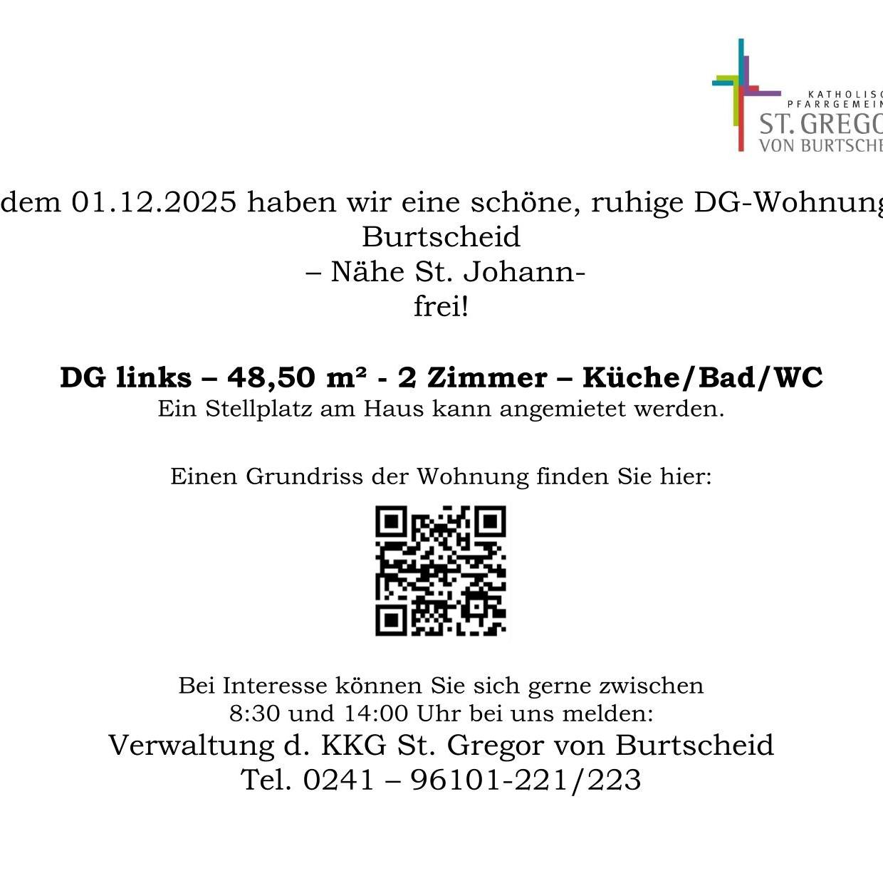 Anzeige Aushang Wohnung