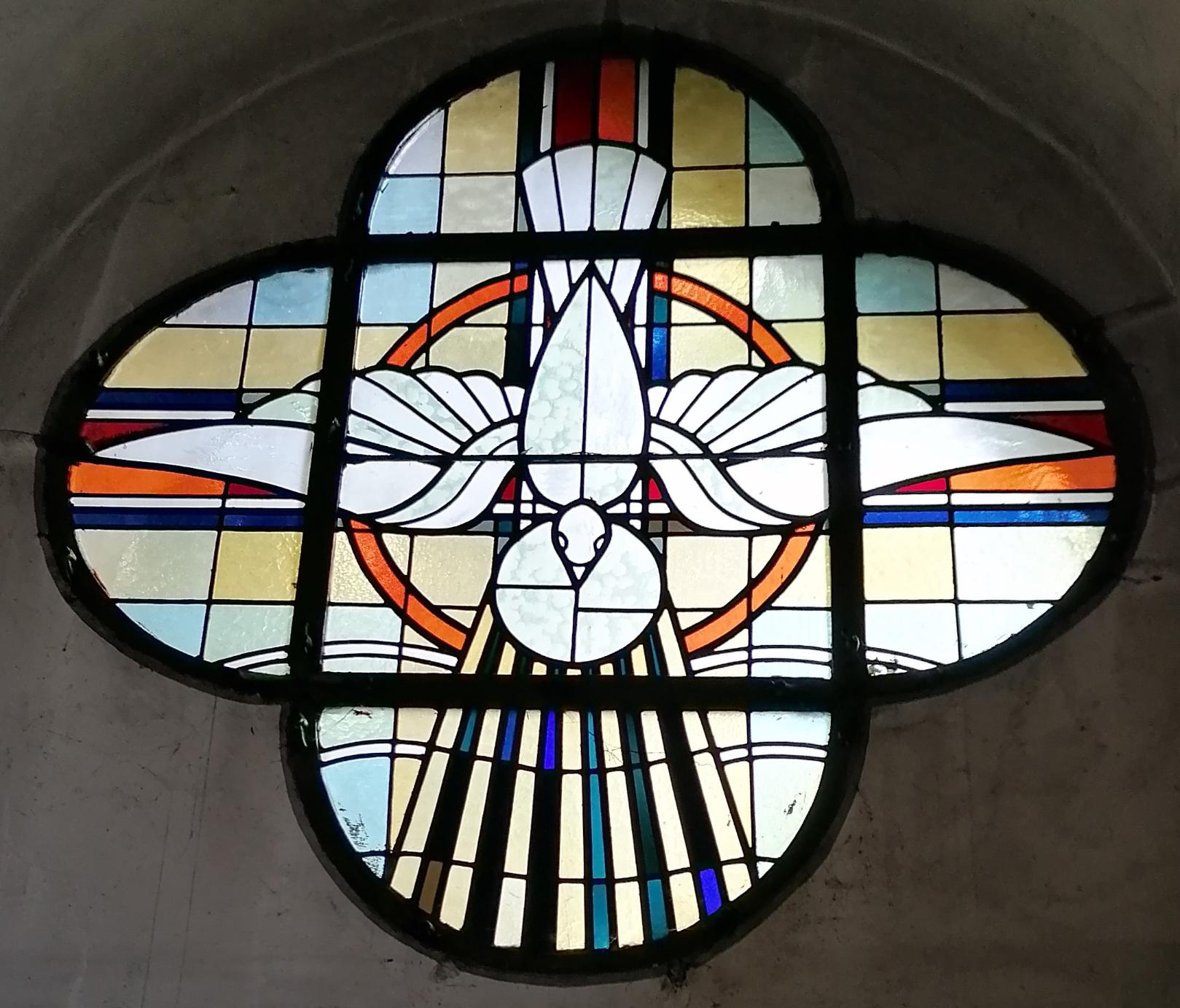 Glasfenster Hl. Geist St. Katharina AC (c) Sr. Rosina Sallinger
