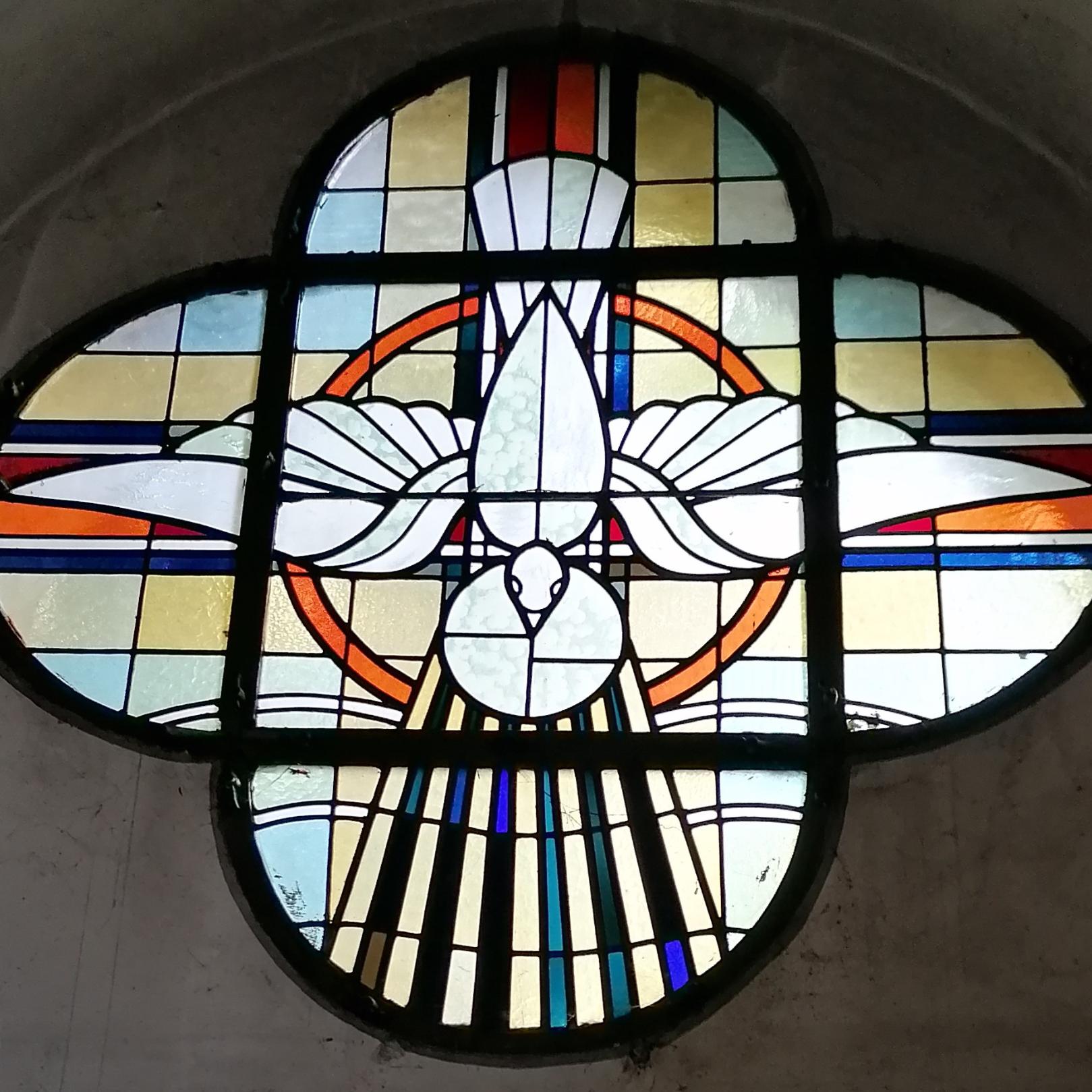 Glasfenster Hl. Geist St. Katharina AC