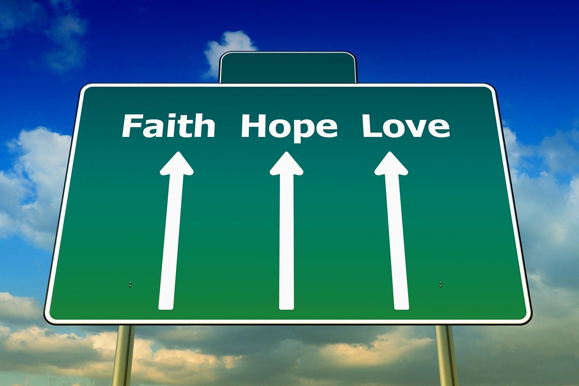 Glaube Liebe Hoffnung (c) pixabay.com