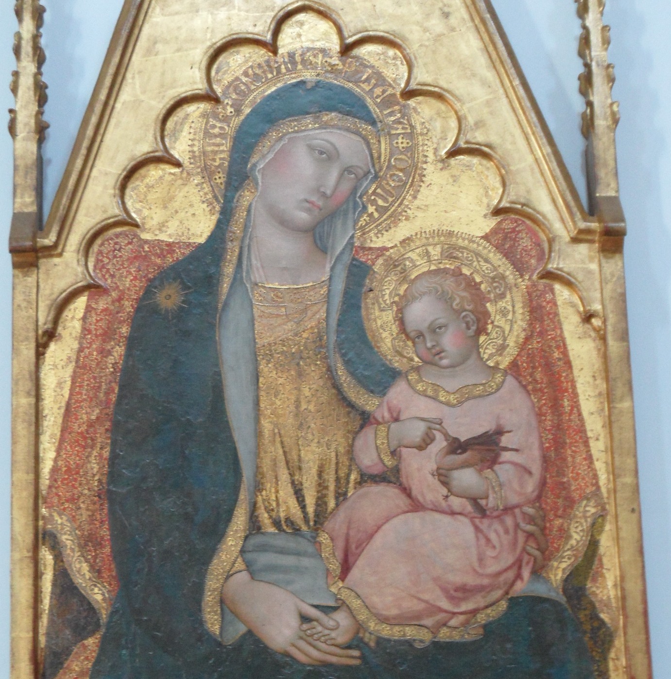 Madonna mit dem Kind aus der Kirche Sant'Agostino aus Colle Val d'Elsa (c) Peter Wirtz