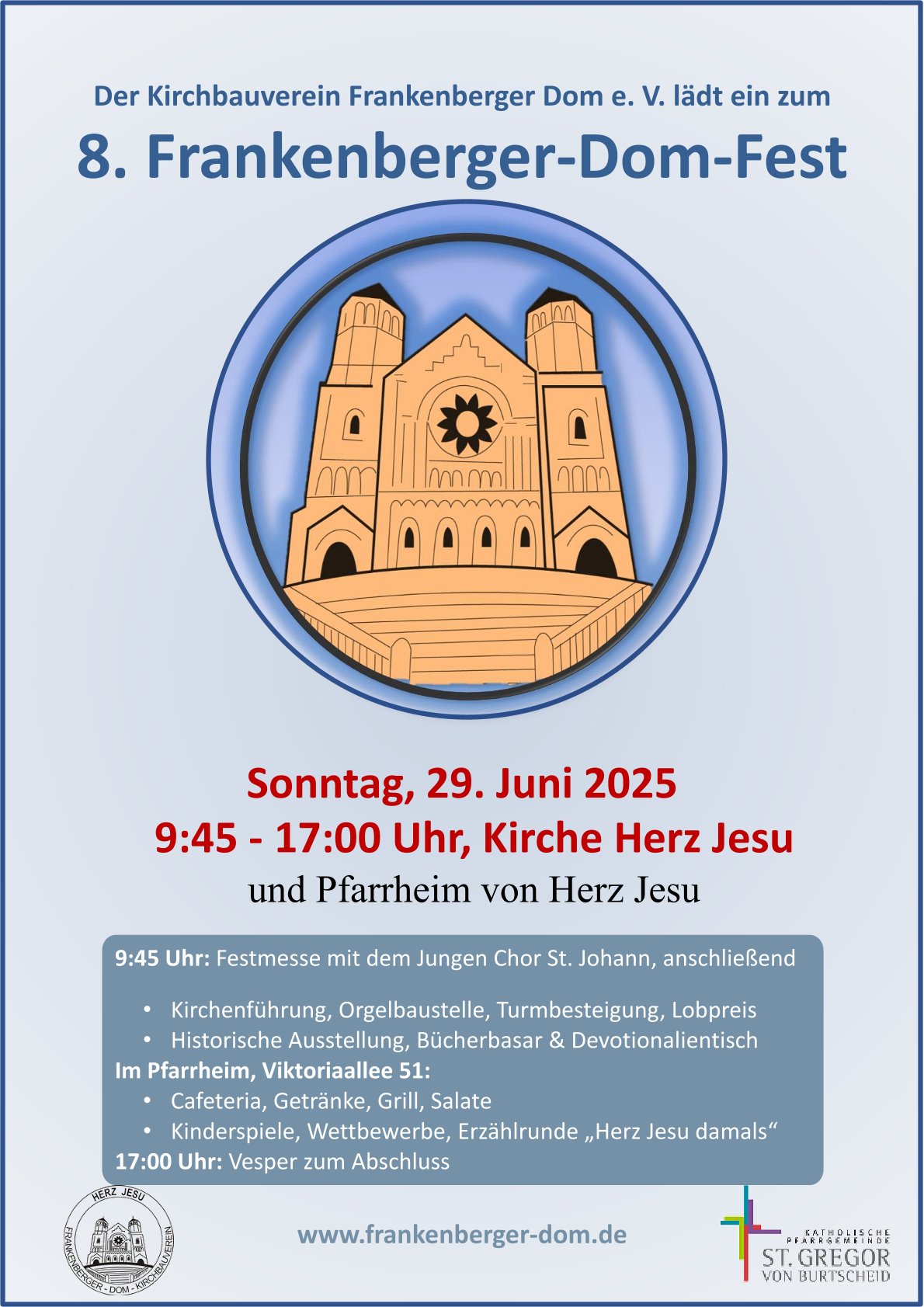 Plakat Fest 2025 (c) Frankenberger Dom e. V.