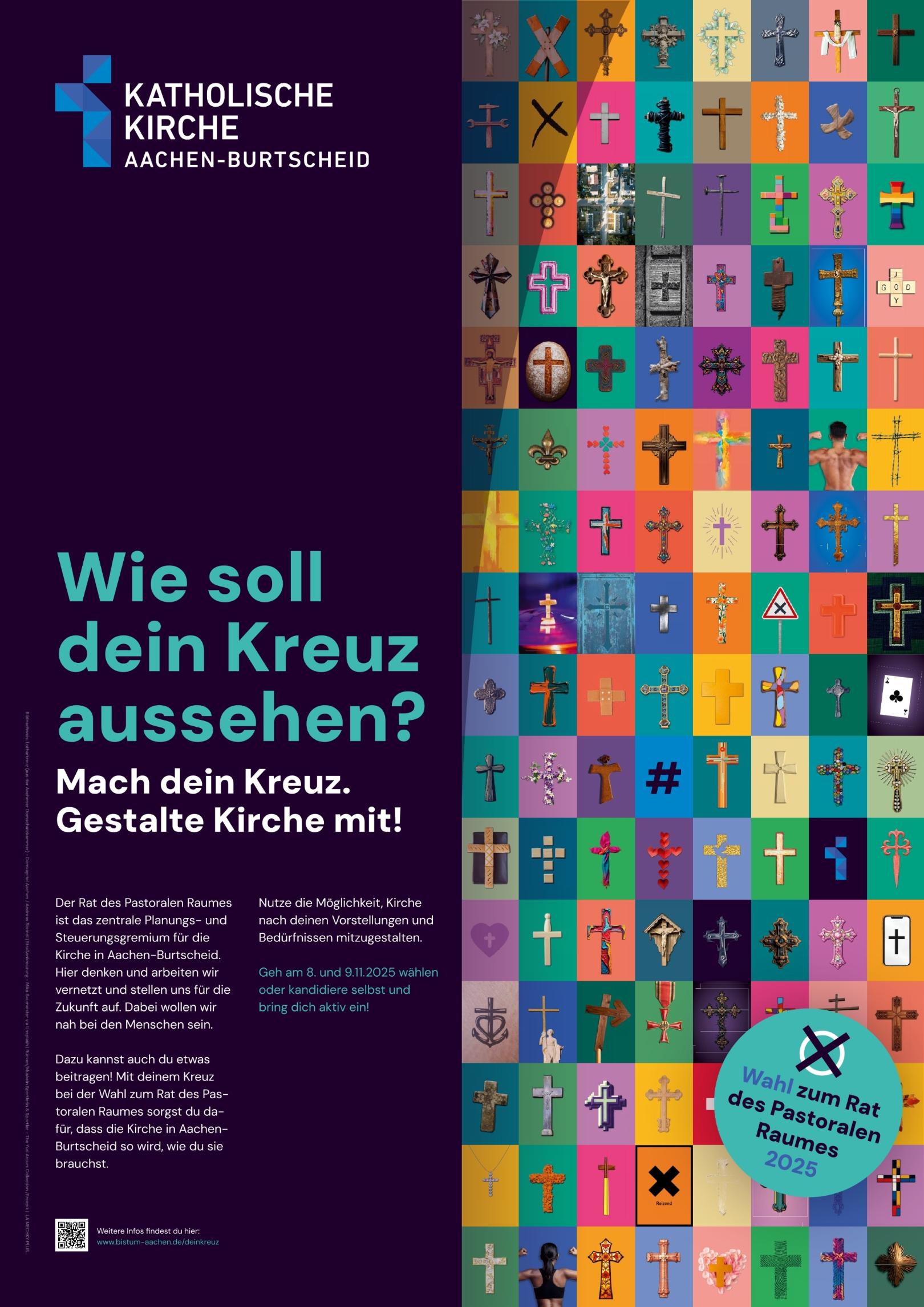 Plakat Rat des Pastoralen Raumes (c) Kath. Pfarrgemeinde  St. Gregor von Burtscheid