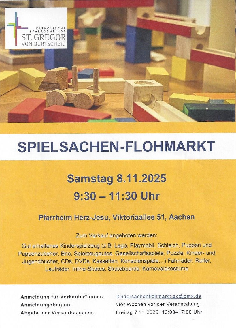 PlakatKinderSachenFlohmarkt (c) Team Flohmarkt Herz Jesu