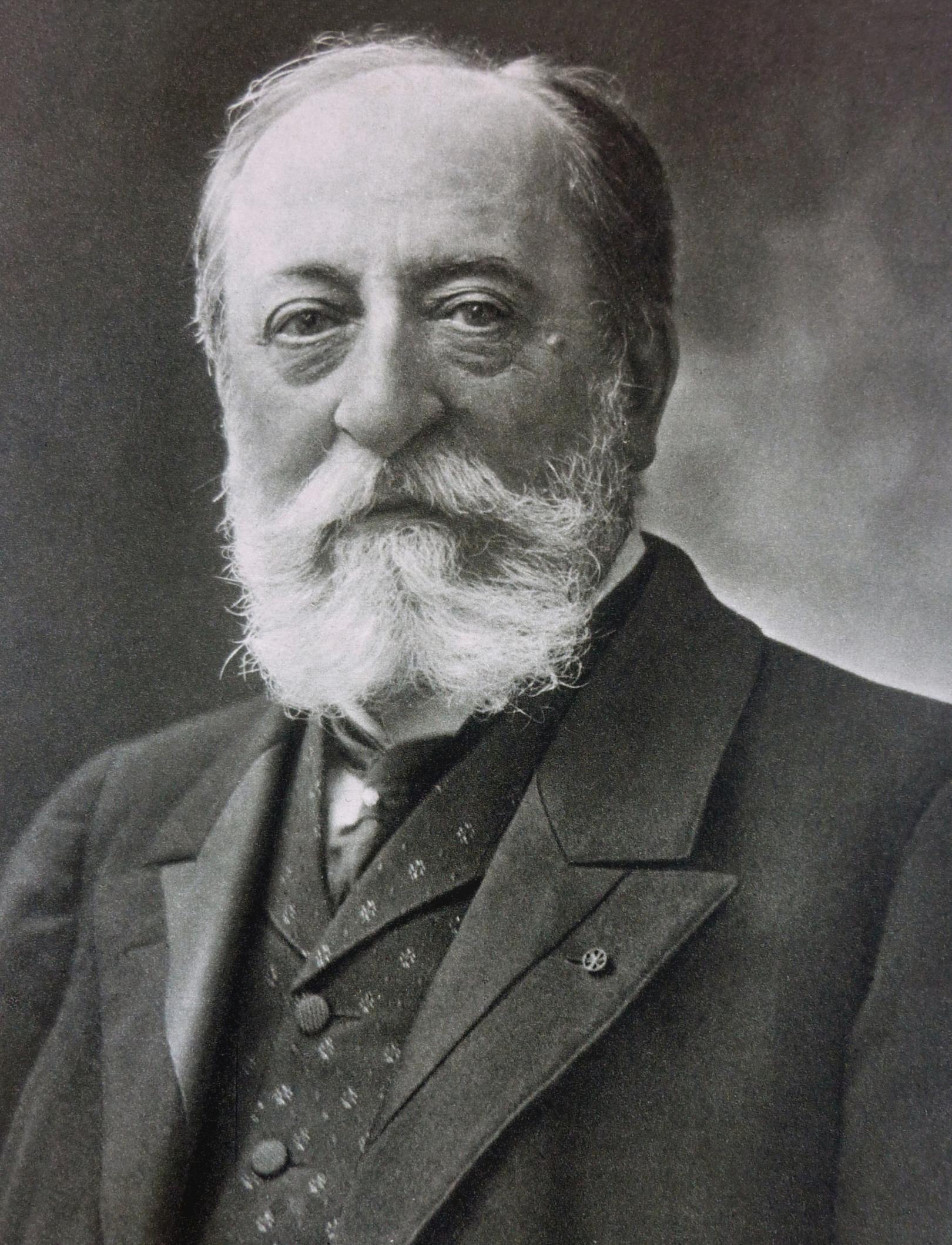 Camille Saint-Saëns (c) Nadar (Public domain, via Wikimedia Commons)