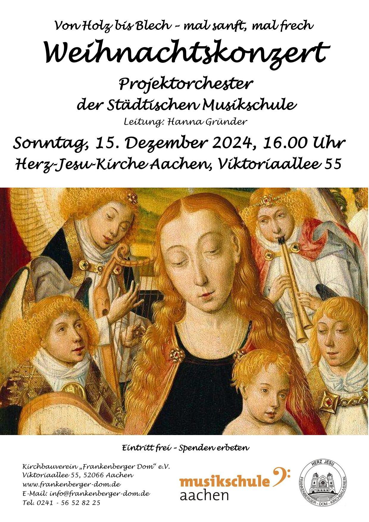 Weihnachtskonzert 2024 Herz Jesu