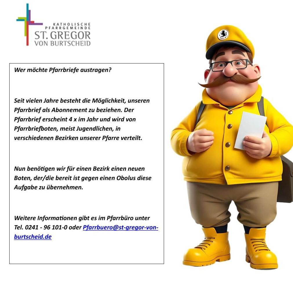 WermöchtePfarrbriefeaustragen