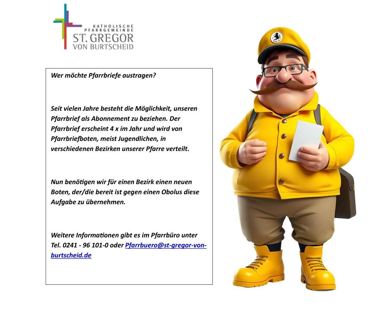 WermöchtePfarrbriefeaustragen